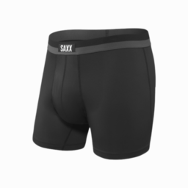 SAXX MULTI-SPORT MESH BOXER BRIEF FLY BLK