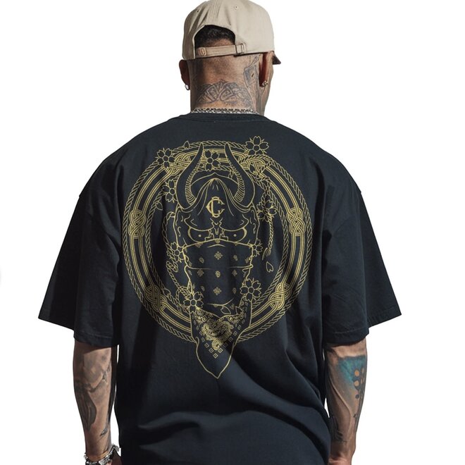 TOKUGAWA MEDUSA SS TEE BLACK