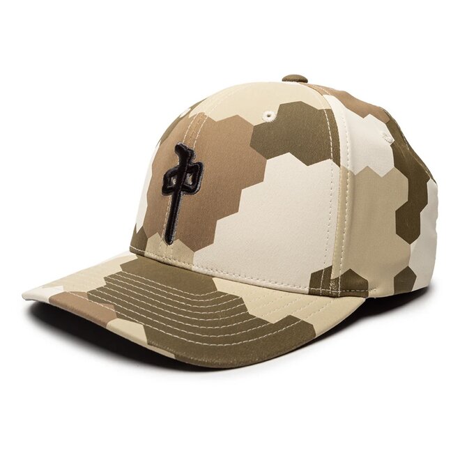 POLYGON CAMO  FLEXFIT HAT SAND