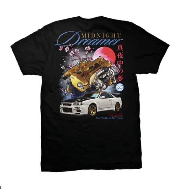 MIDNIGHT DREAMER SS TEE BLACK