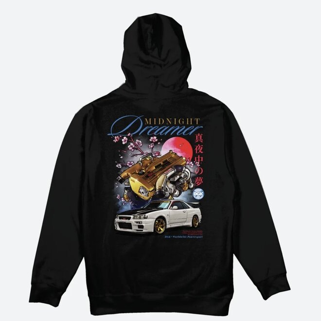 MIDNIGHT DREAMER PO HOODY BLACK