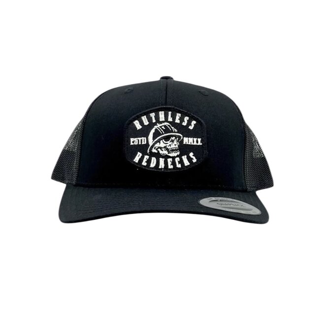 HIRED GUN CURVED BRIM SNAPBACK BLACK