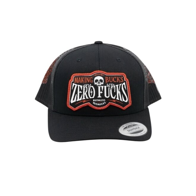 MBZF CREEPER CURVED BRIM HAT BLACK