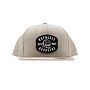 HIRED GUN FLATBRIM HAT WOVEN GREY