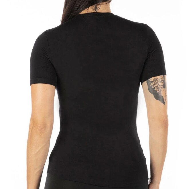 THE ESCHATOLOGY VNECK SS TEE BLACK