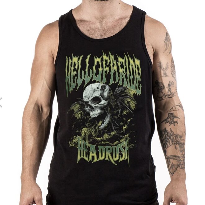 LIMITED LABEL CAPSULE TANK BLACK GREEN