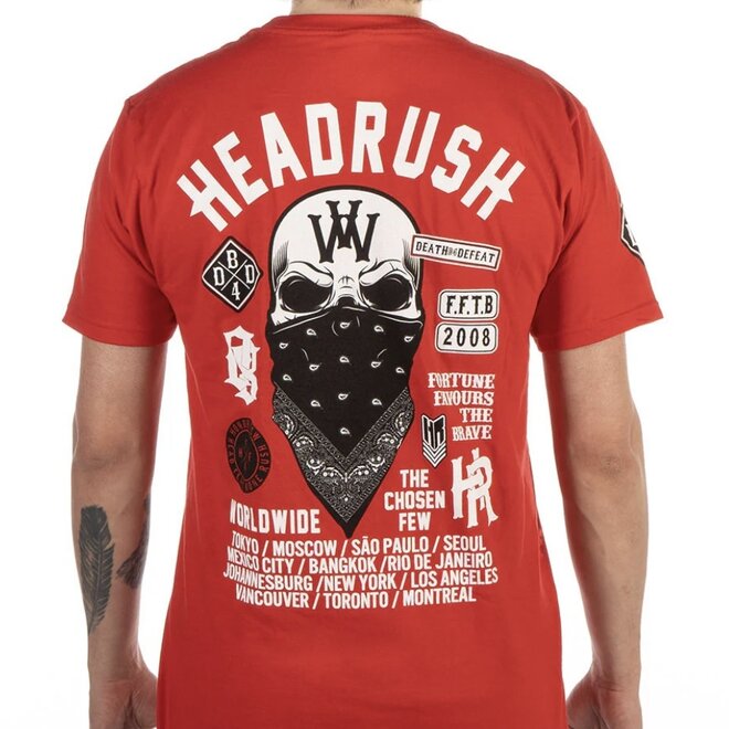 THE WRATH OF GOD SS TEE RED