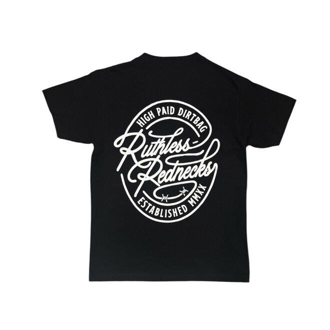 HILLBILLY DELUXE SS TEE BLACK