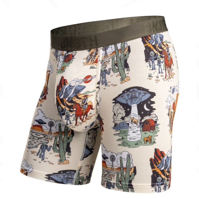 CLASSIC ICON BOXER BRIEF SPACE COWBOY SAND