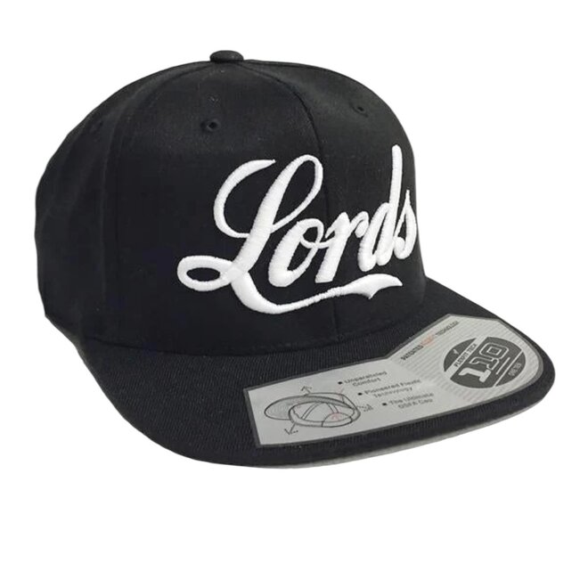 GARAGE CO SNAPBACK HAT BLACK WHITE
