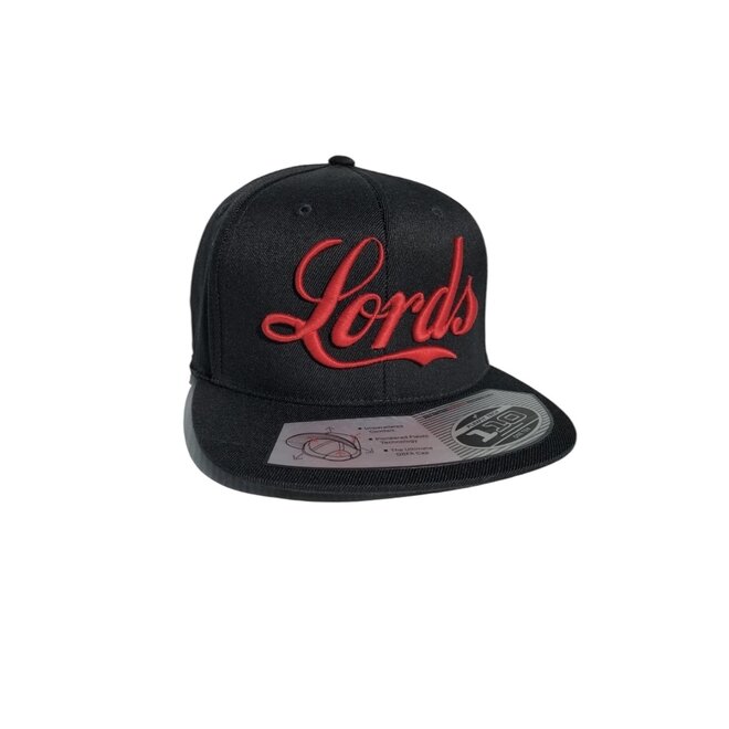 GARAGE CO SNAPBACK HAT BLACK RED