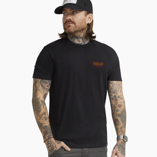 WHUS NEON SS TEE BLACK