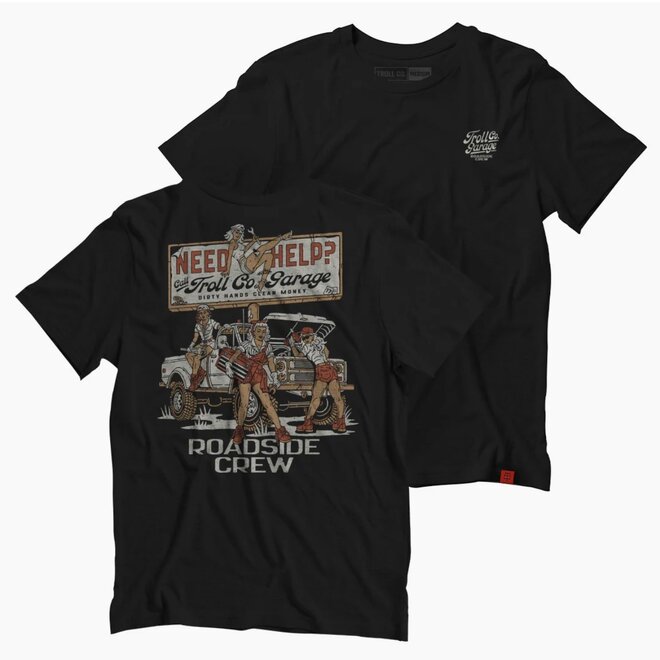 DHCM ROADSIDE CREW SS TEE BLACK