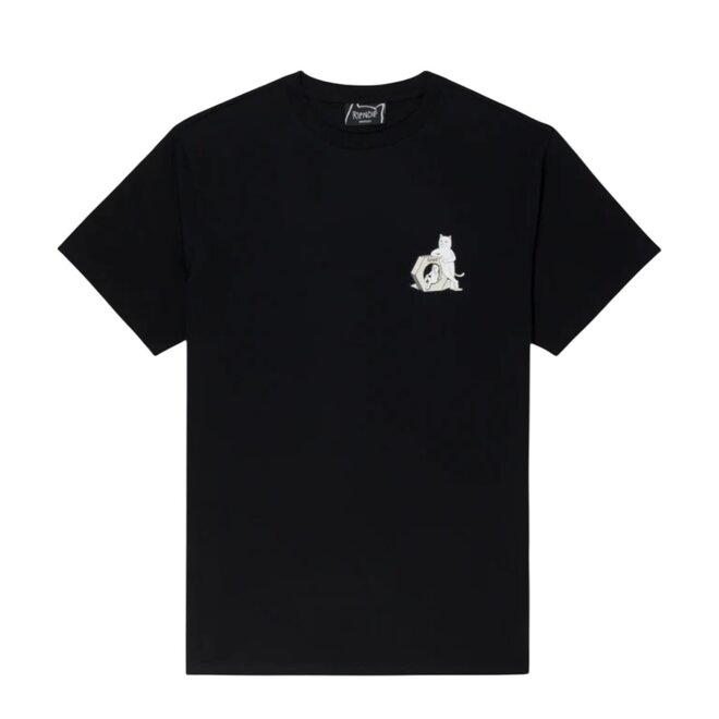 NUT OFF SS TEE BLACK