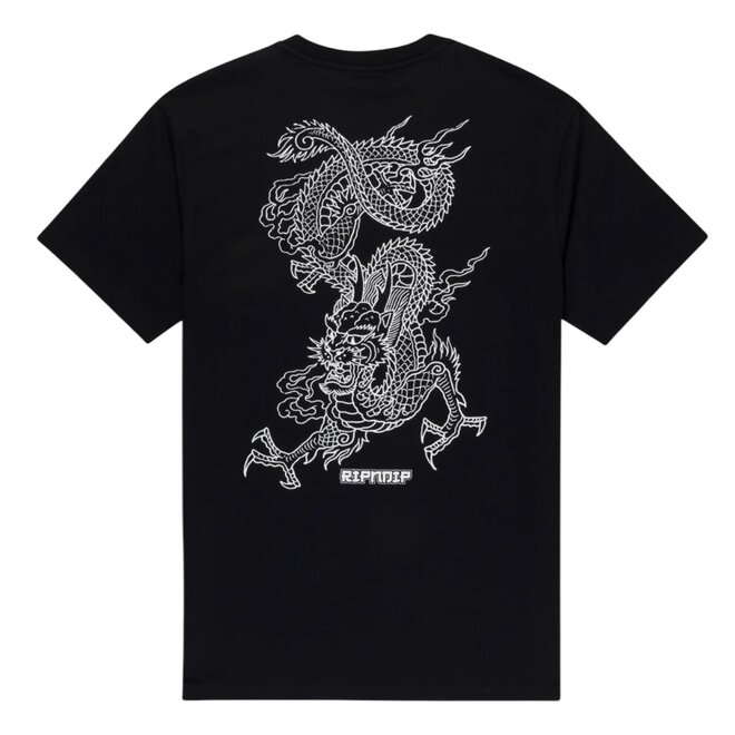 HAKU SS TEE BLACK