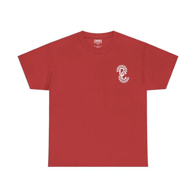 MEDUSA SHIELD SS TEE RED