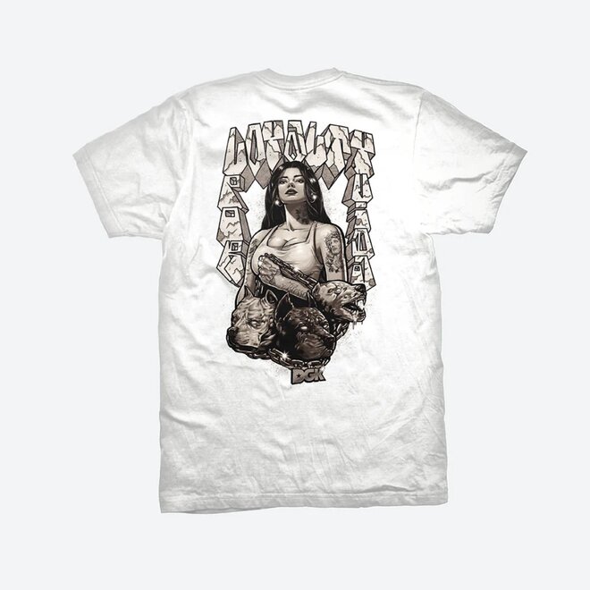 DGK LOYALTY SS TEE WHITE