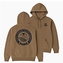 DHCM HAGGLER PO HOODY DARK TAN
