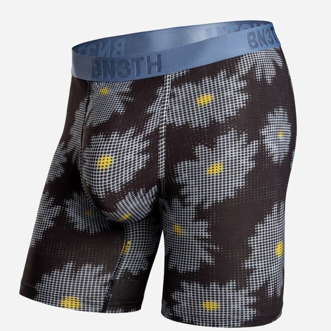 CLASSIC ICON BOXER BRIEF PRINT DAISY MOSIAC DARK NAVY
