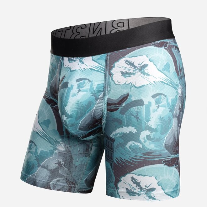 PRO AGUA X BOXER BRIEF PRINT GODZILLA CANTON