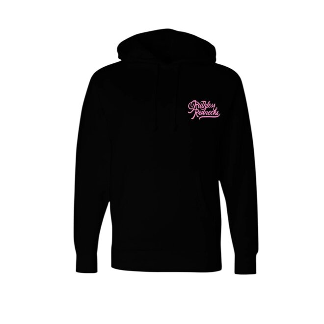 MBZF WHISKEY PO HOODY BLACK PINK