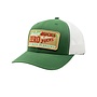 PAYDAY CURVED BRIM HAT GREEN WHITE