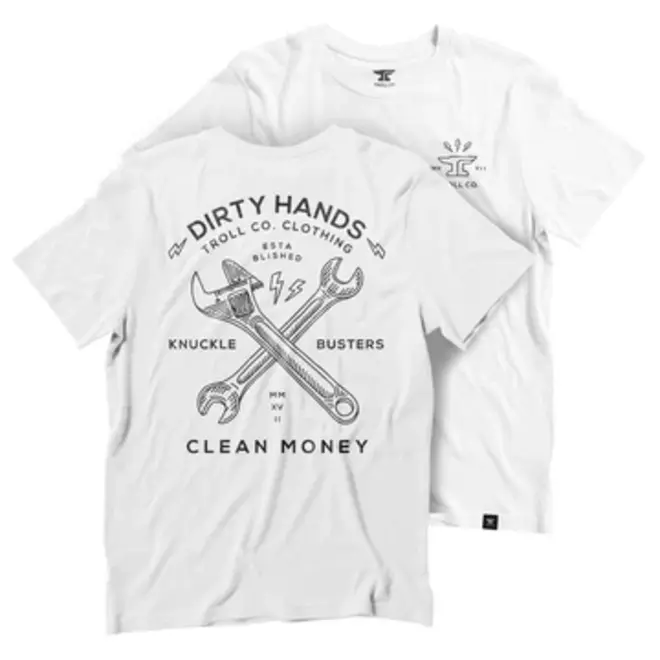 DHCM TWISTING WRENCHES SS TEE WHITE