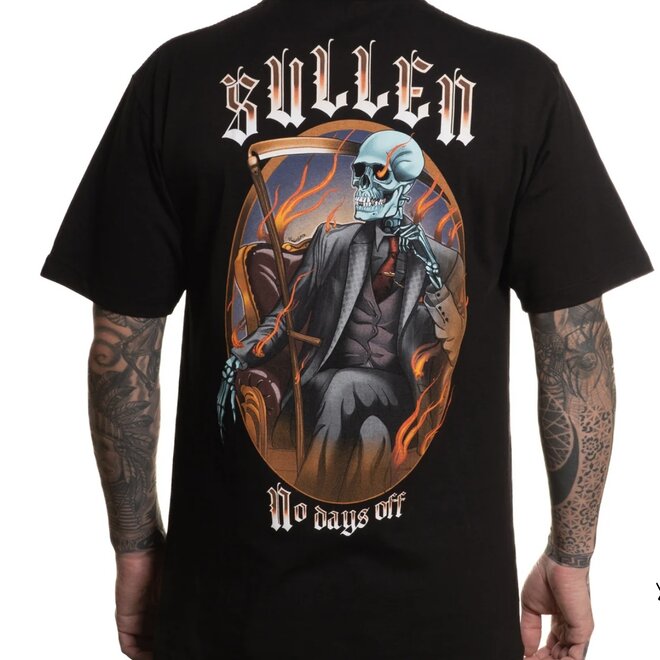 NO DAY OFF SS TEE BLACK