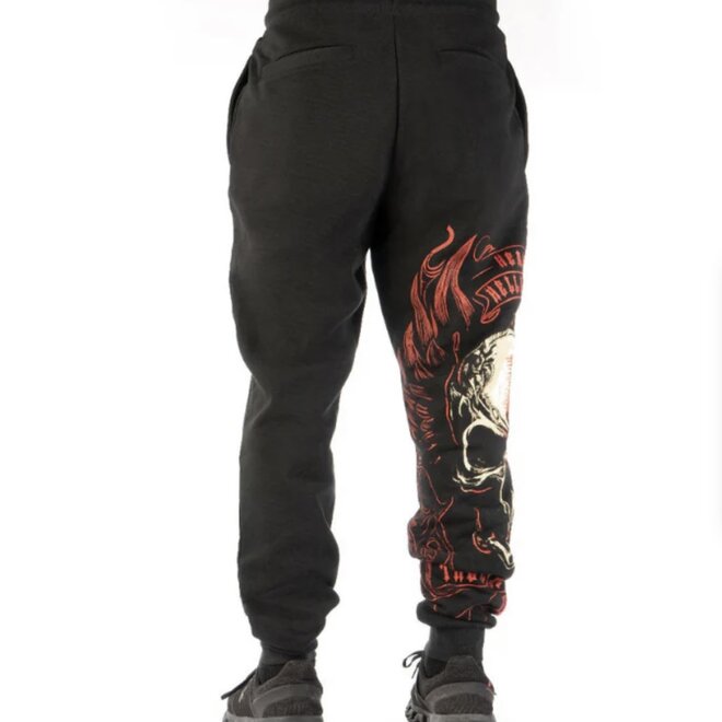 THE HELL WING SWEATPANTS BLACK