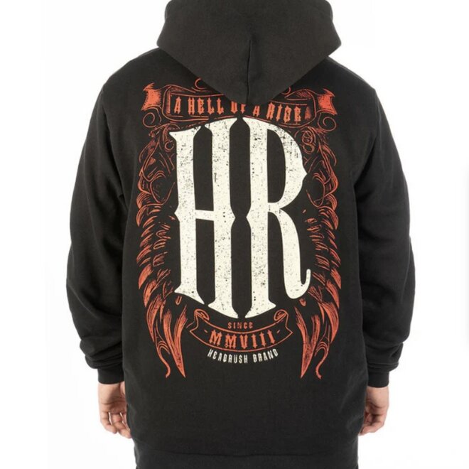 THE HELL WINGS PO HOODY BLACK