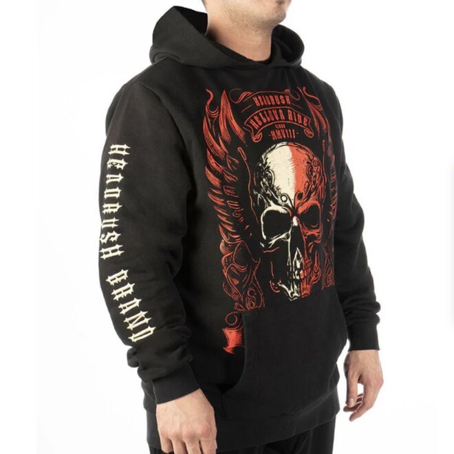 THE HELL WINGS PO HOODY BLACK