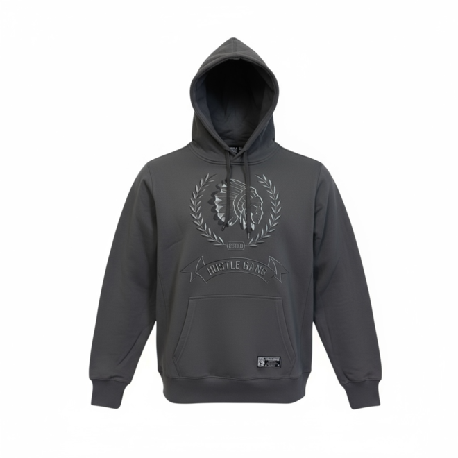 CARVE PO HOODY STONE GREY