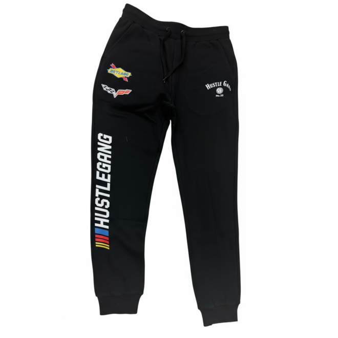 RACING SWEATPANTS BLACK