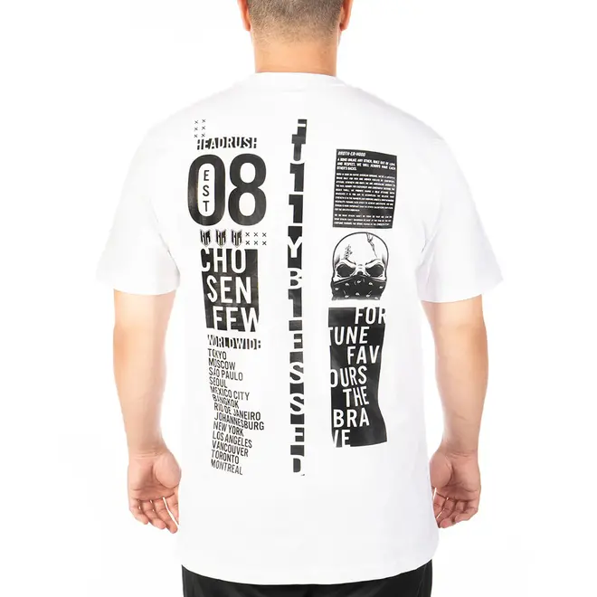 THE WORLDWIDE WARRIORS SS TEE WHITE