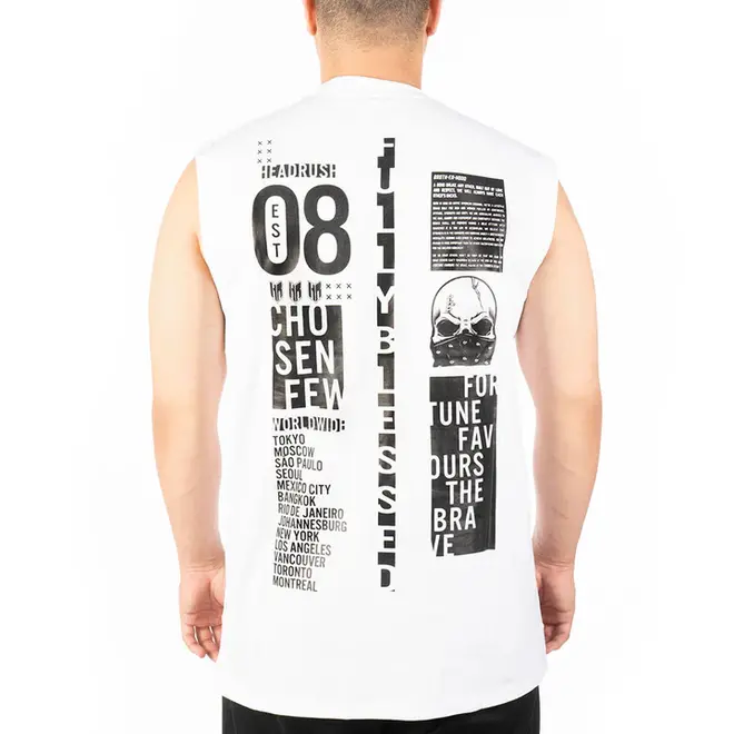 WORLDWIDE WARRIOR TANK WHITE