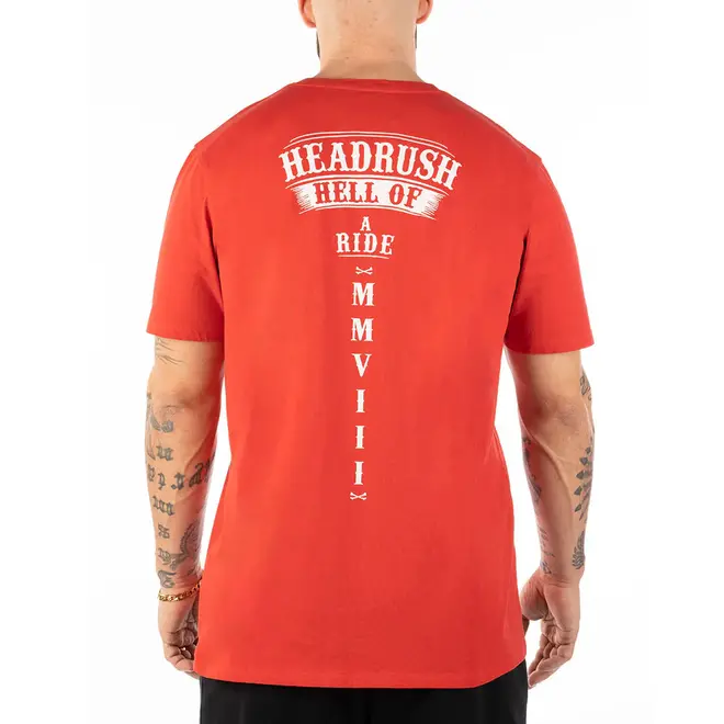 THE BIKER WINGS SS TEE RED