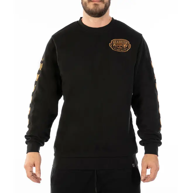 THE HELL WINGS SWEATER BLACK