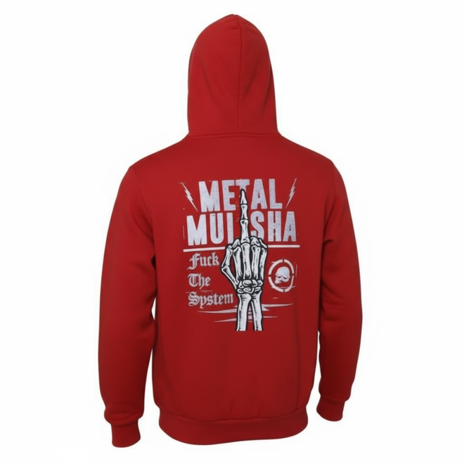 METAL MULISHA SYSTEM PO HOODY RED