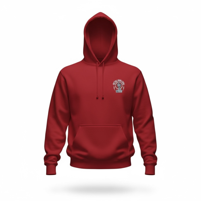 METAL MULISHA SYSTEM PO HOODY RED