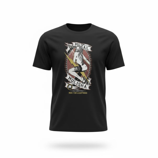 LIGHTNING SS TEE BLACK