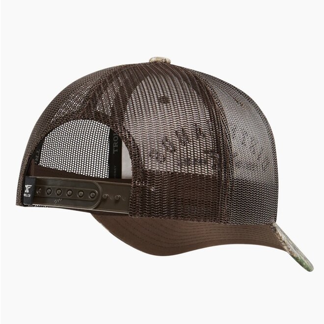 DHCM REALTREE CLASSIC CURVED BRIM TRUCKER HAT REAL TREE