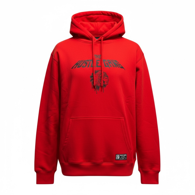 THE EMPIRE PO HOODY RED