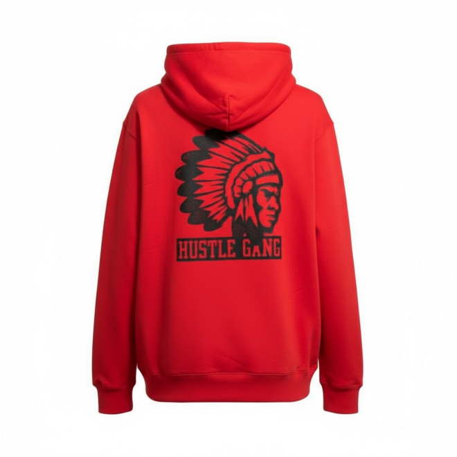 STAMP PO HOODY RED