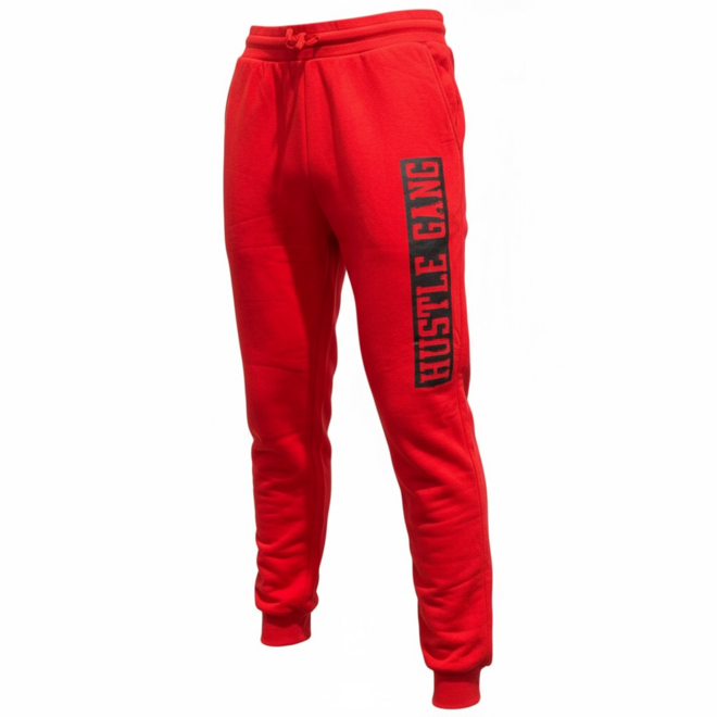 STAMP SWEATPANTS RED