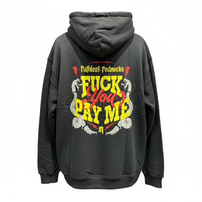 PAY YOUR DUES 2.0 PO HOODY BLACK