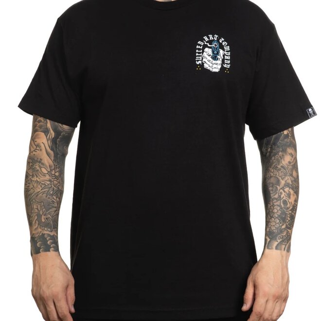 TIMES UP SS TEE BLACK