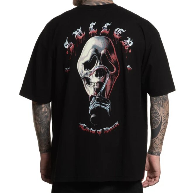 SCREAMIN SS TEE JET BLACK