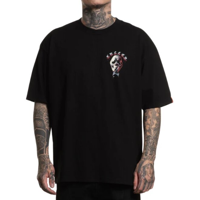 SCREAMIN SS TEE JET BLACK