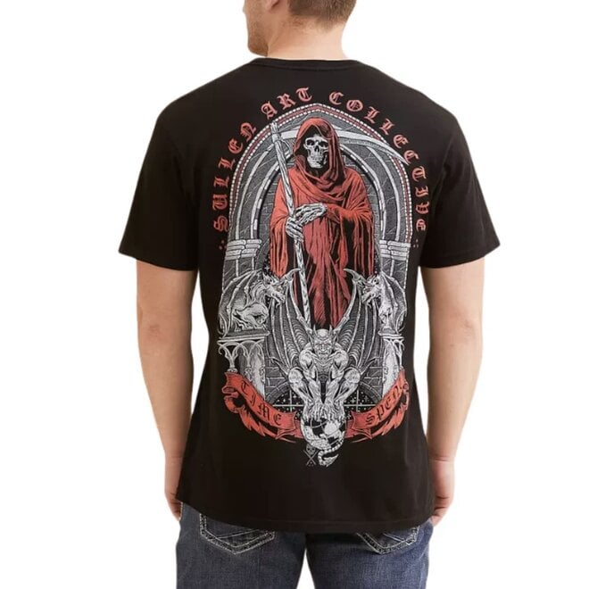 TIME SPENT SS TEE BLACK