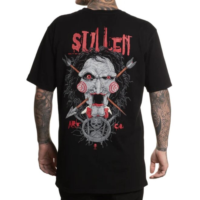 SAWLLEN SS TEE JET BLACK